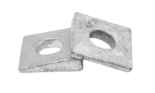 Square Beveled Washers
